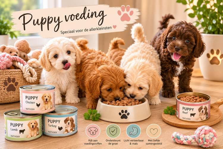 Puppy voeding