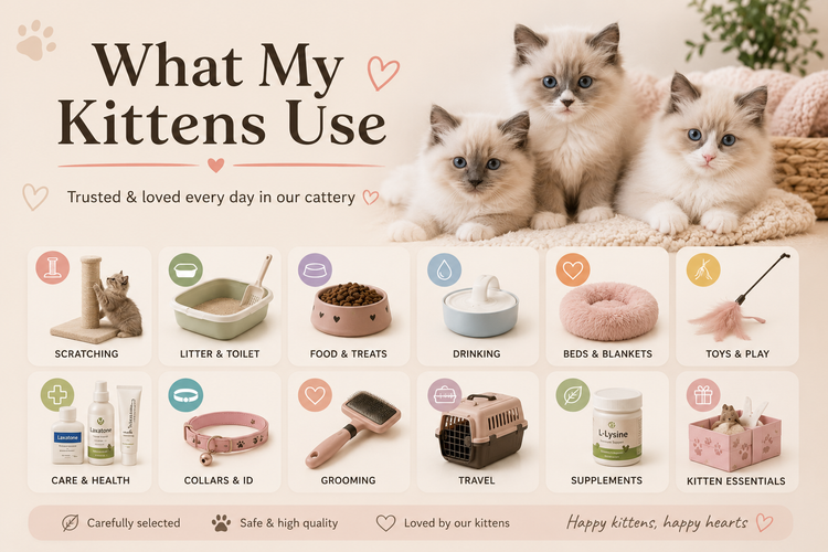 What my kittens use