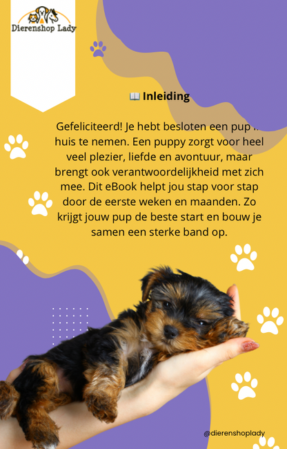 E-book: Gratis download Mijn eerste Pup