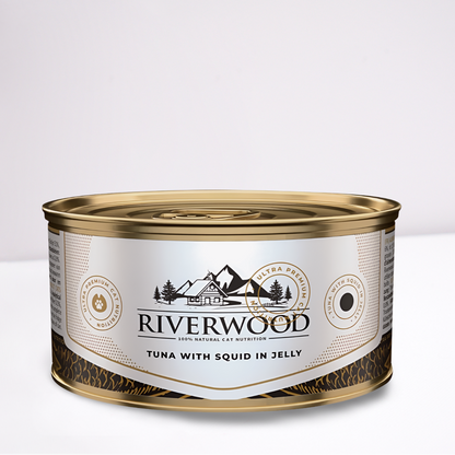 Riverwood - Tuna with Squid in Jelly - Dierenshop Lady