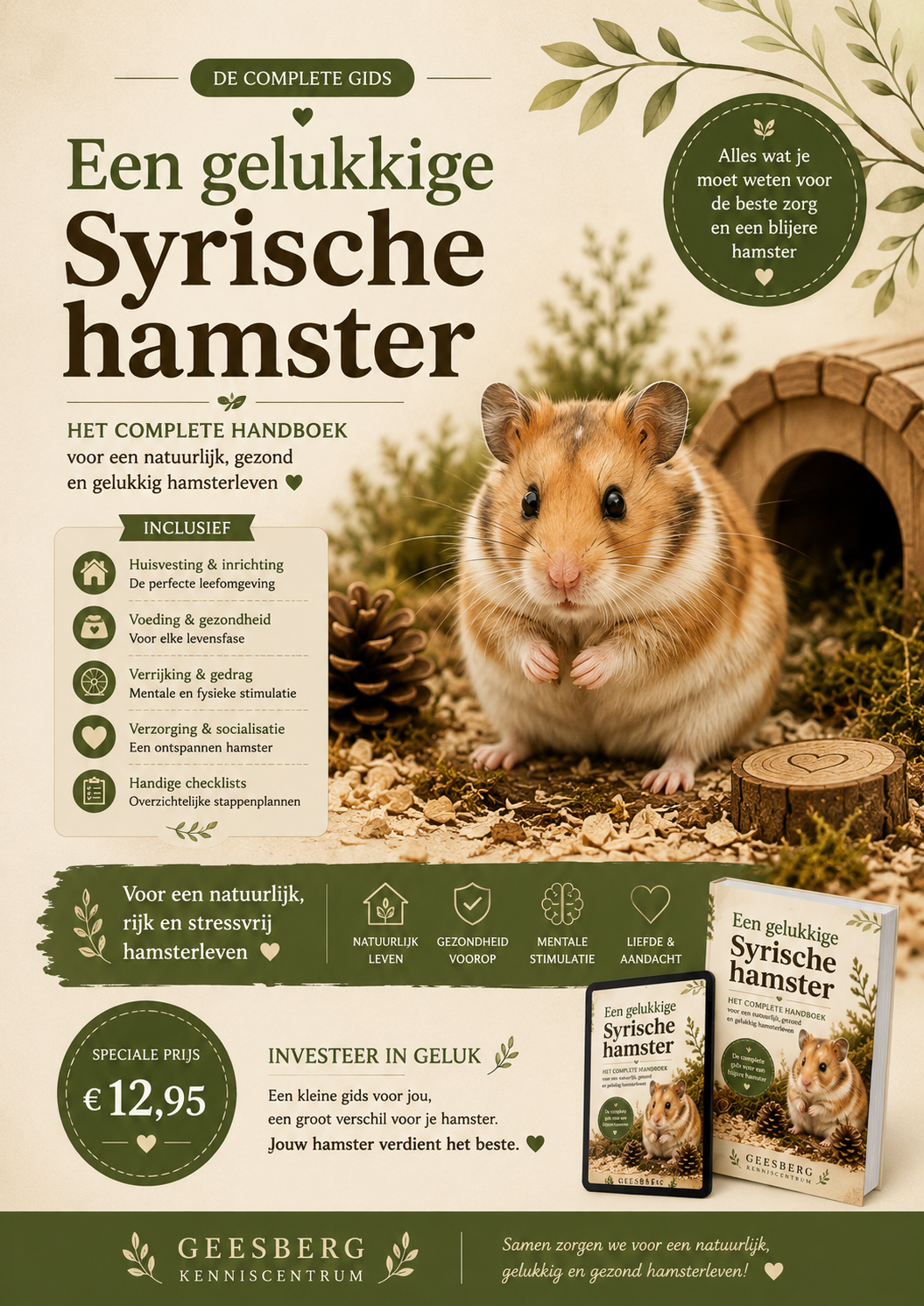 E-book | Een gelukkige Syrische hamster – Het complete handboek