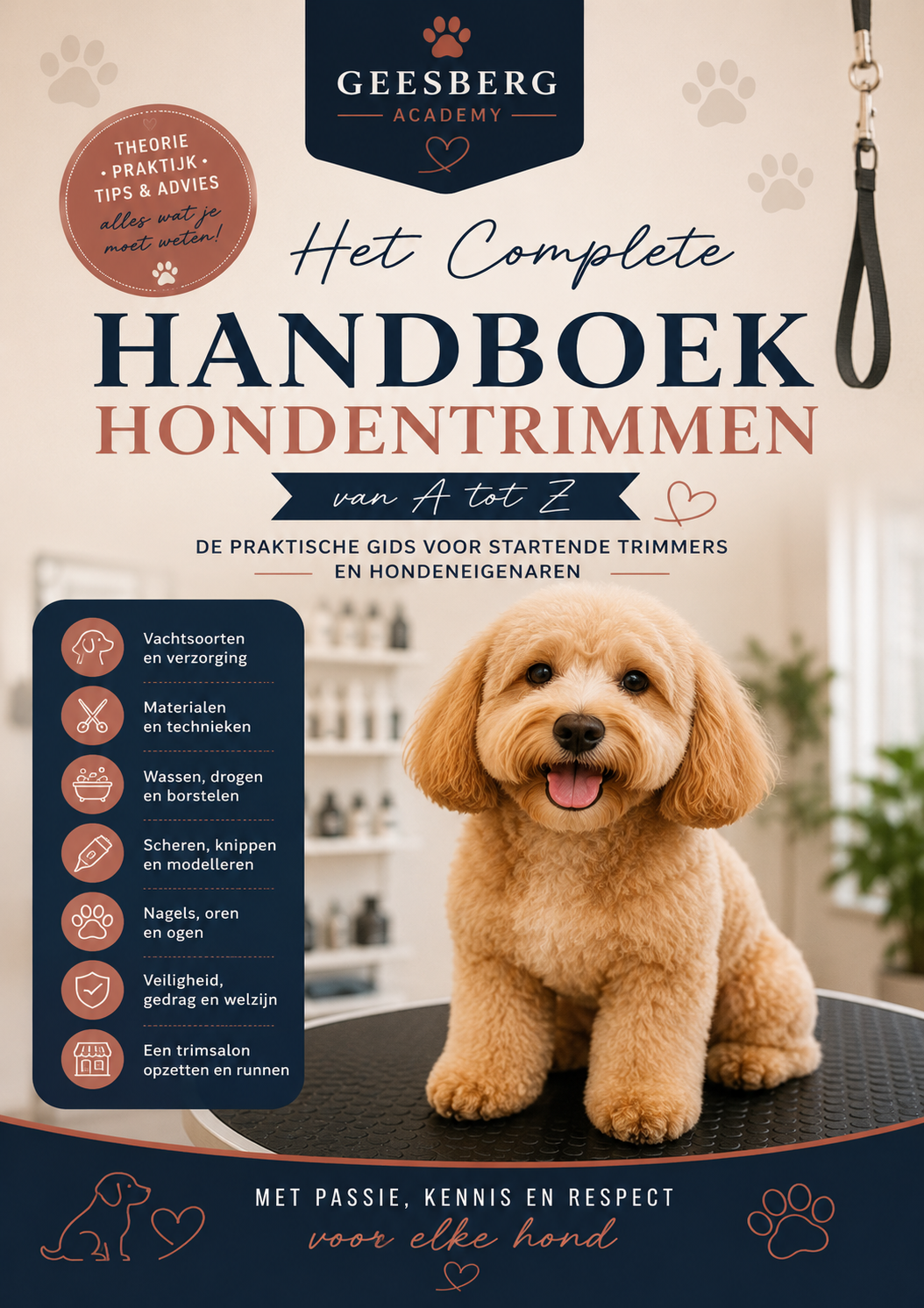 E-book | Het Complete Handboek Hondentrimmen – van A tot Z 🐾✂️
Geesberg Academy