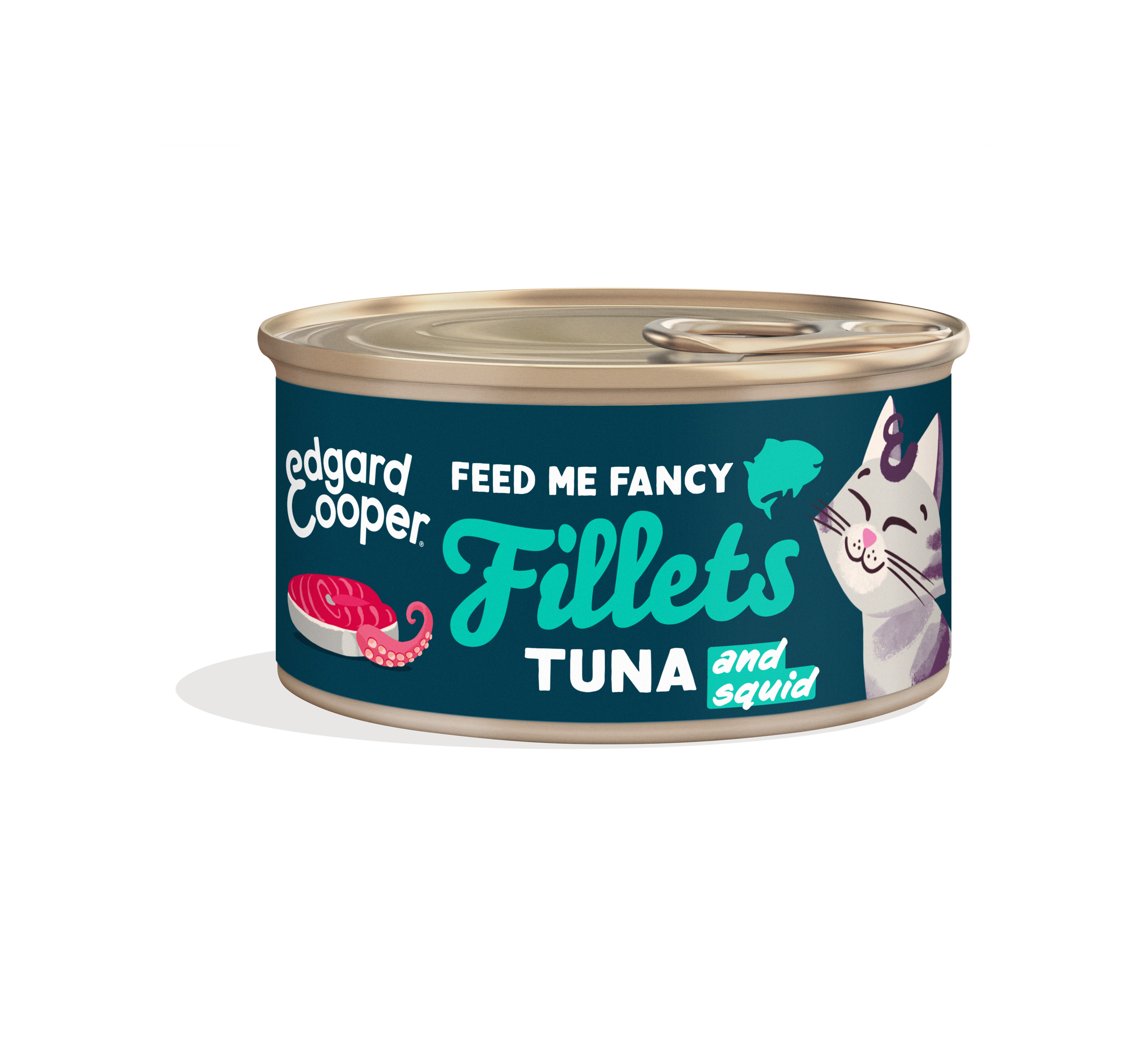 Edgard & Cooper – Wild-caught Pacific Tuna and Squid Fillets