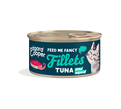 Edgard & Cooper – Wild-caught Pacific Tuna and Squid Fillets