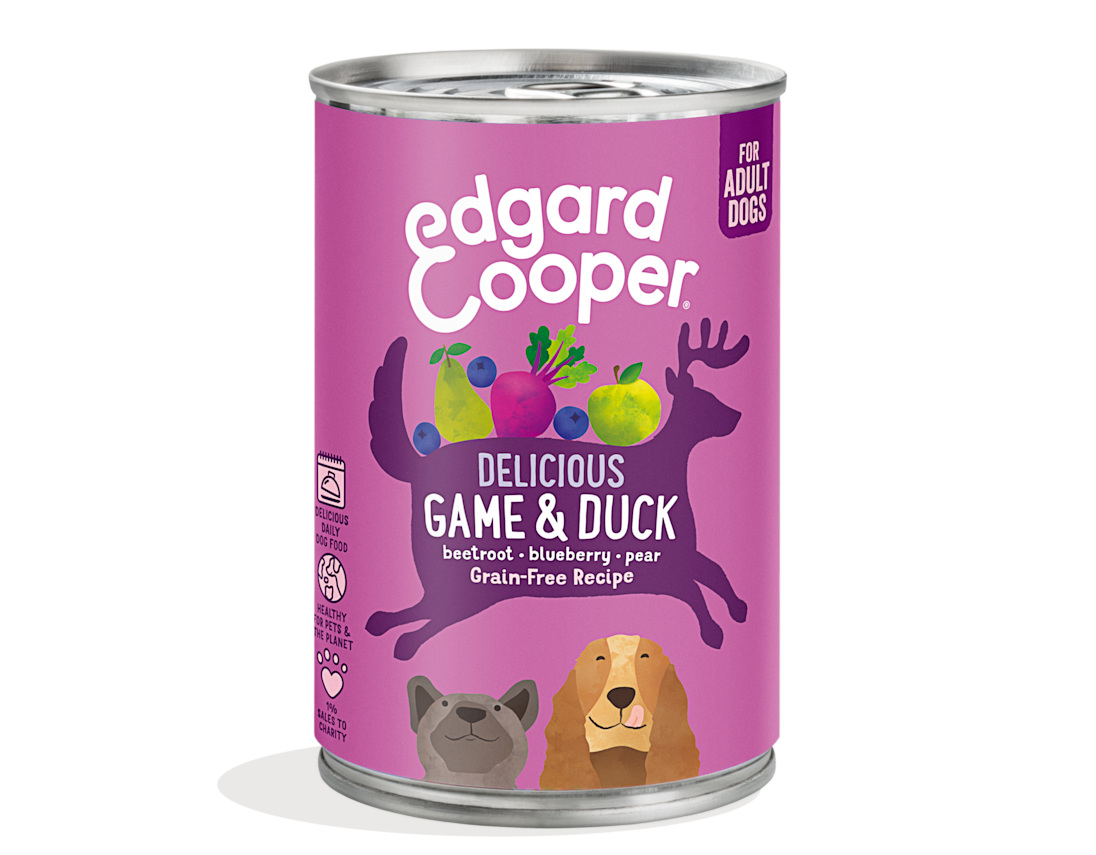 Edgard & Cooper - Game & Duck with beetroot, cranberry & pear - Dierenshop Lady