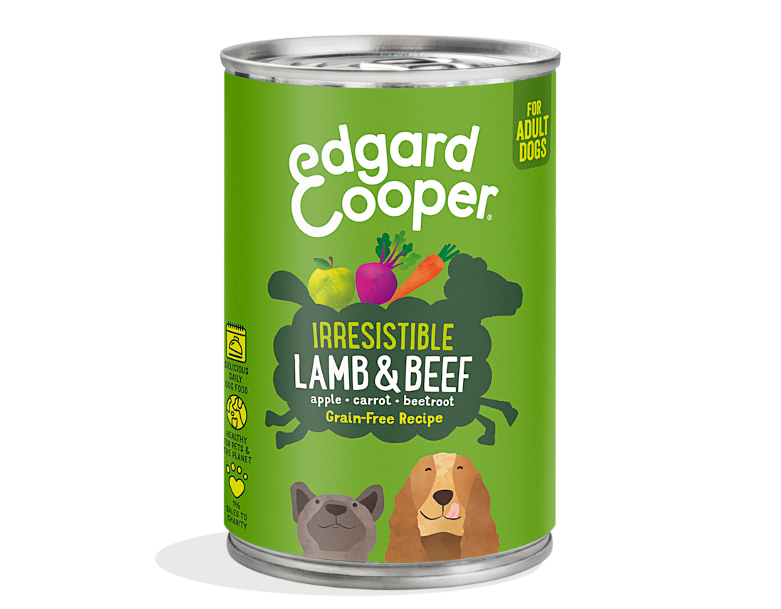 Edgard & Cooper - Lamb & Beef with apple, carrot & beetroot - Dierenshop Lady