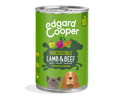 Edgard & Cooper - Lamb & Beef with apple, carrot & beetroot - Dierenshop Lady