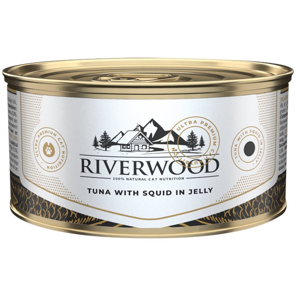 Riverwood - Tuna with Squid in Jelly - Dierenshop Lady