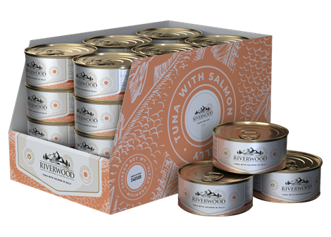 Riverwood - Tuna with Salmon in Jelly - Dierenshop Lady