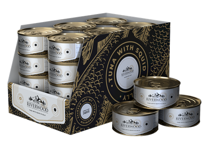 Riverwood - Tuna with Squid in Jelly - Dierenshop Lady